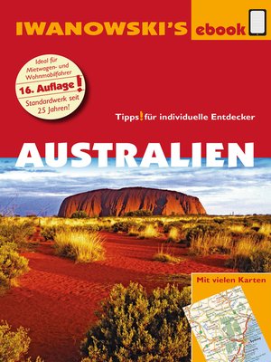 cover image of Australien mit Outback--Reiseführer von Iwanowski